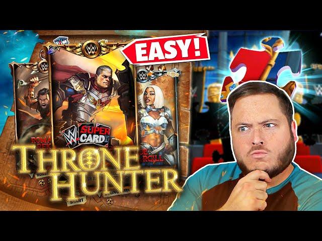 How to Get Knight CODY RHODES in Throne Hunter, EASY! Dungeons & Dropkicks WWE SuperCard GUIDE