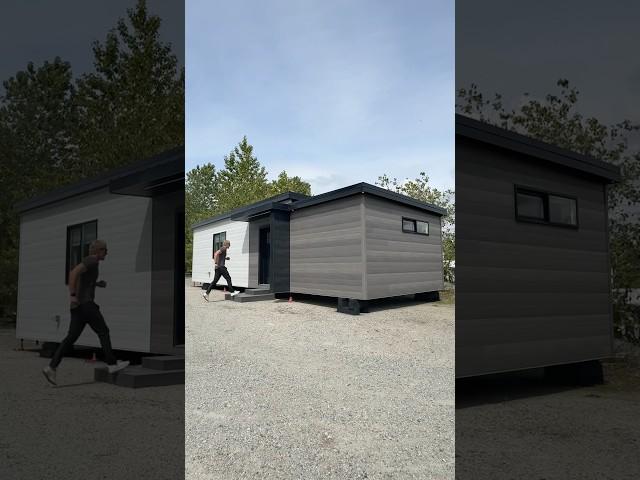 Touring the NEW 524 square foot PREFAB HOME #hometour #modular
