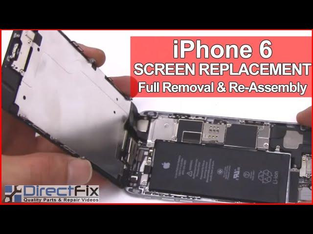 iPhone 6 Screen Repair & Disassembly Directions