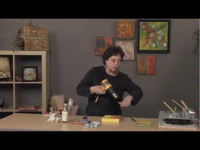 Preview | In the Encaustic Studio: Basic Mixed Media Techniques with Michelle Belto