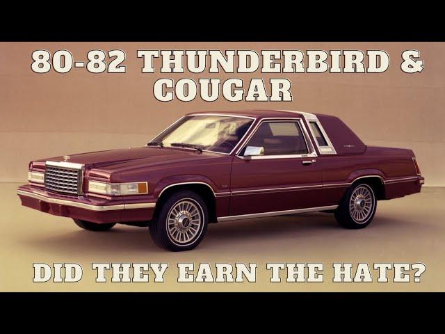 80-82 Thunderbird & Cougar - Were these cars that BAD?