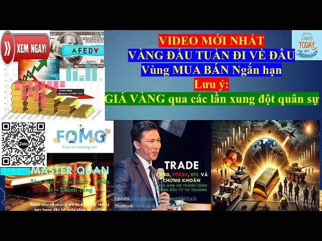 VÀNG đầu tuần đi về đâu, vùng mua bán #gold #giavanghomnay #trading #tintuc #masterquan #giavang24h