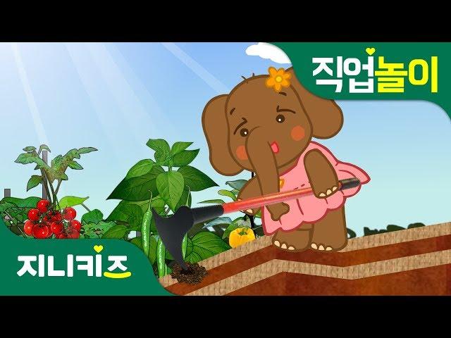 신나는 텃밭 키우기 | 엄마 아빠와 주말농장 | 농장체험 | 직업놀이지니키즈