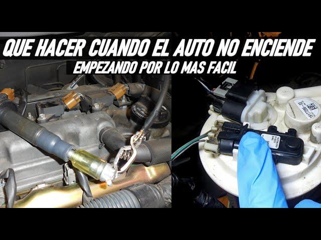 Pruebas faciles para autos que no prenden (en orden paso a paso)