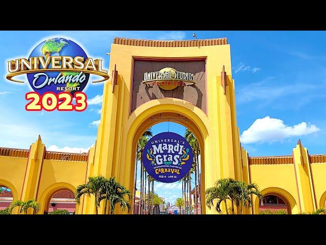 Universal Studios Orlando Florida | Full Walking Tour April 2023