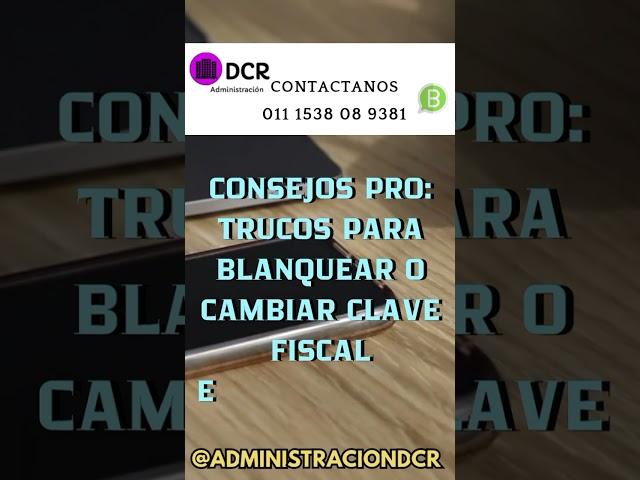 TODO SOBRE LA CLAVE FISCAL #noticias #clave #fiscal #afip #app #tutorial #crear #blanqueo #modificar