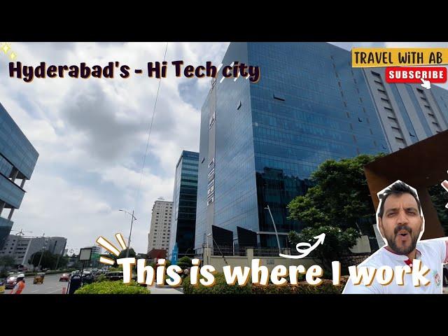 This is where I work | My Office at Hyderabad's Hi-tech city | Best place to work