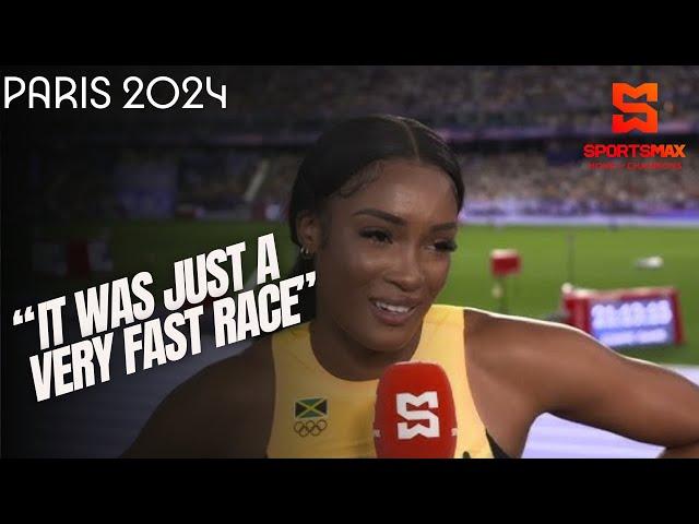 Paris 2024 | Jamaica's Stacey Ann Williams: "It was just a very fast race" | SportsMax