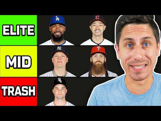 Ranking Every MLB Left Fielder Tier List