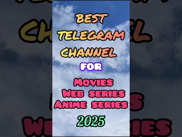 Top 5 best telegram movie Channel 2025 ||Telegram top 5 movie and web series channel| Telegram Movie