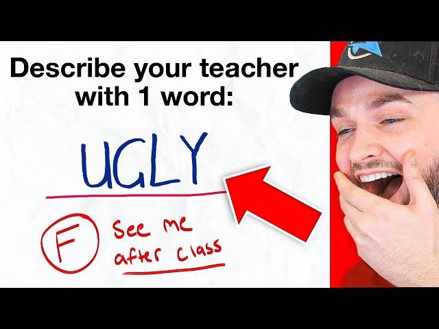 World's FUNNIEST Kid Test Answers!