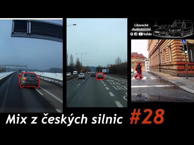 Mix z českých silnic - 28 | Chodec na červenou, jezdíme v levém a neznáme přednosti