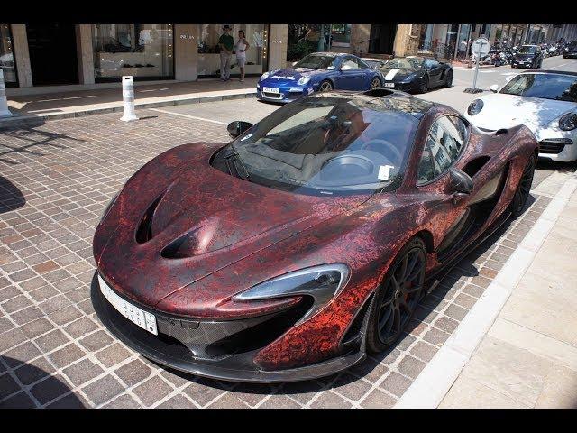 Monaco Supercars 2014 Carsnco Vol.2 : P1 (Gumball 3000), Aventador, F12, SLS, MP4, 458 speciale...