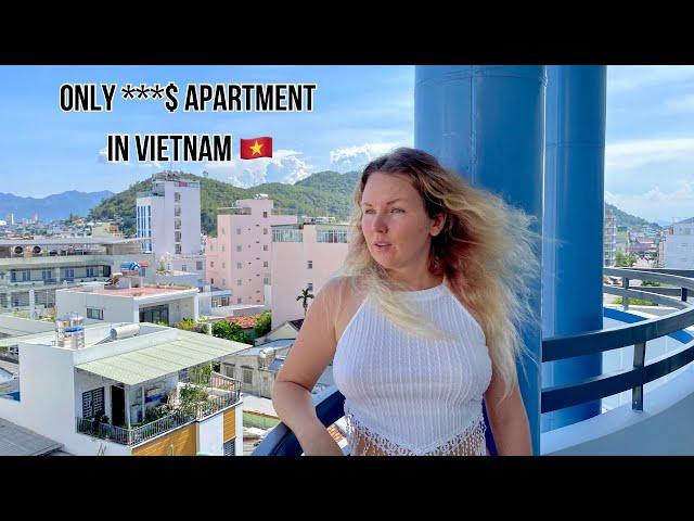 I rented the cheapest penthouse in town. Nha Trang Vietnam