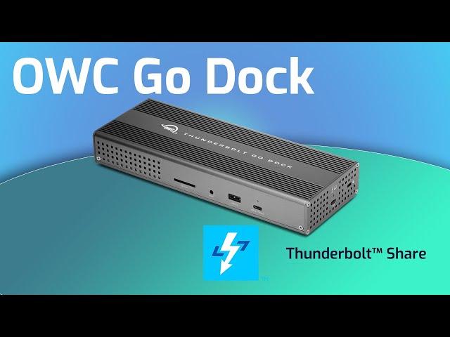 Better Together: Thunderbolt Share and the Thunderbolt Go Dock. | OWC