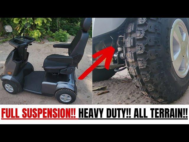 Heavy Duty Full Suspension Mobility Scooter | AFIKIM Afiscooter C4