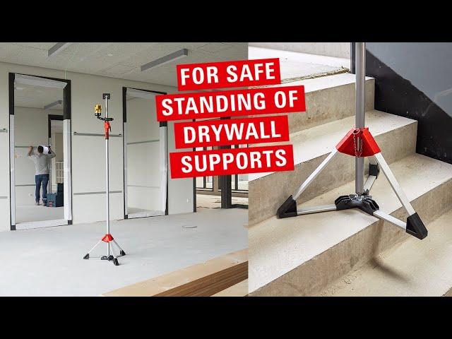 For safe standing of drywall supports: Construction tripod STE-BS | BESSEY