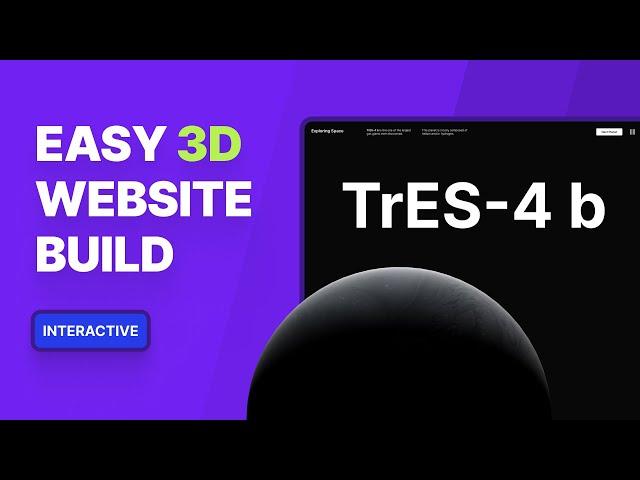 Creating a 3D Interactive Website (Wix Studio + Spline)