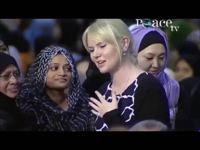 Dr  Zakir Naik IRF Speech   Non Muslim Girl Accept Islam   Peace tv