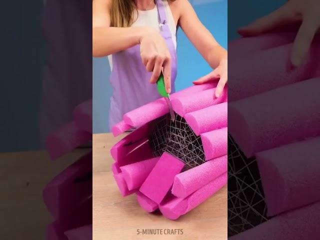 Transform Your Space with Fun DIY Hacks!  #Shorts #Upcycle #Creative