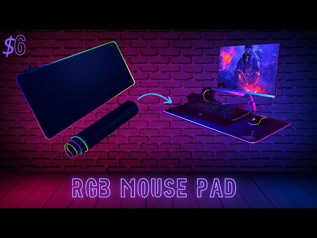 Add Fun to Your Tech Life with This Amazing RGB Mouse Pad