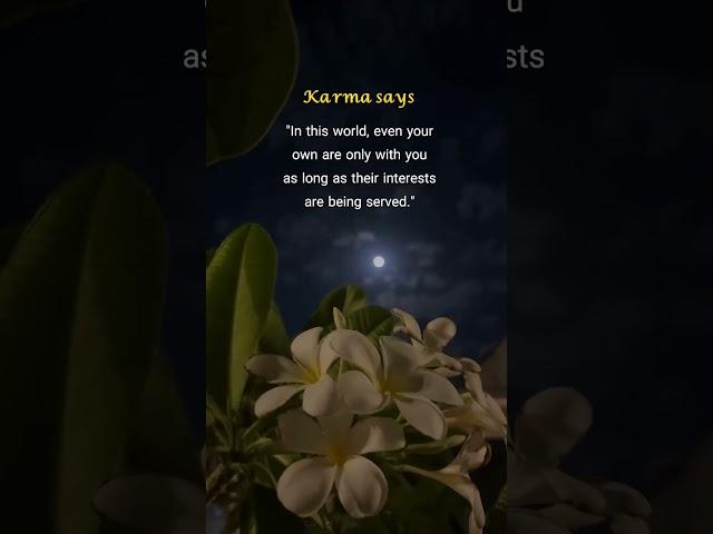 Truth of Today’s World: Conditional Relationships️️ truth..