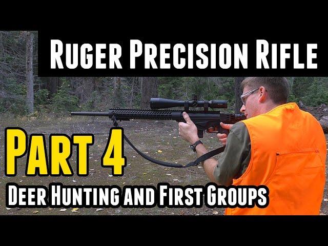 Ruger Precision Rifle: First Groups and Deer Hunting