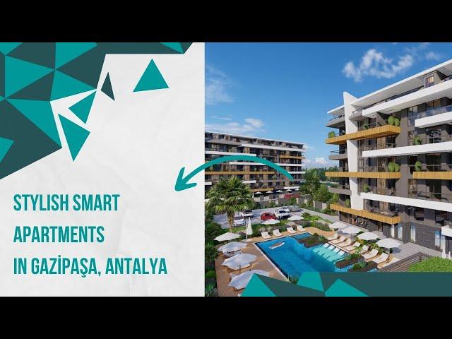 Smart Apartments in Central Location of Gazipaşa, Antalya | TERRA Real Estate ®