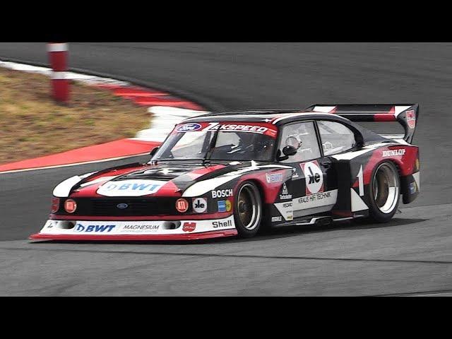 Ford Zakspeed Capri Turbo Gr. 5 racing at the Nürburgring! 600hp, 9000rpm 1.7 engine sound!