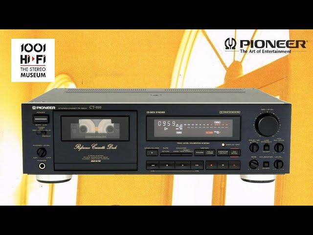 PIONEER CT-959/447 (1990) - Original Promo Video