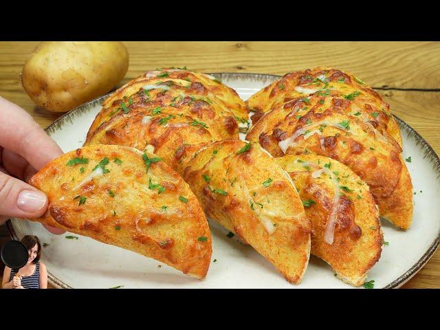 If you have 1 potato, you can make this delicious and crunchy dinner in 10 minutes! ASMR