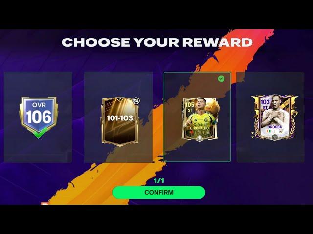 FC MOBILE 25 | FINALLY I REACHED 106 OVR ON MY FREE ACCOUNT + NEW 97-103 MARKET PICKS PACK OPENING!