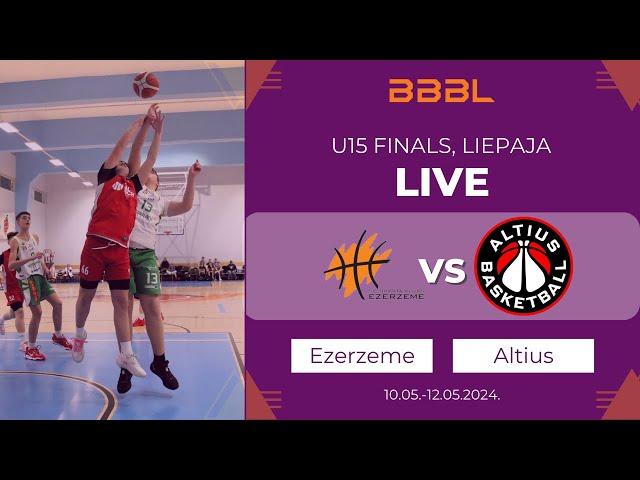 Ezerzeme-Rezekne 2009 vs Taltech/Altius 2009 | BBBL Boys U15 Final Stage | 5-8 places