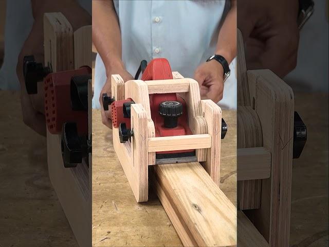 Impressive DIY Handmade Planer ( part 1 ) #shorts #woodworking #trending