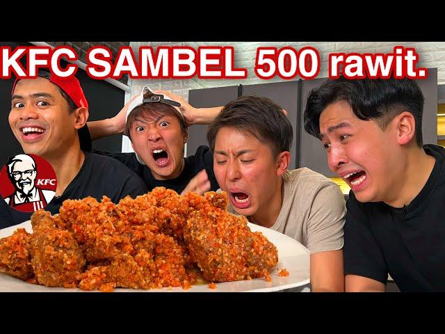 MASAKIN KFC SAMBEL SET4N level 500 untuk JEROME DAN WASEDA BOYS!