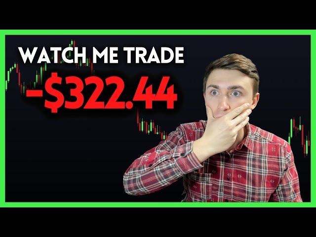 Watch Me Trade Forex: Losing -$322 on GBP/CHF! (Lesson Learned!)