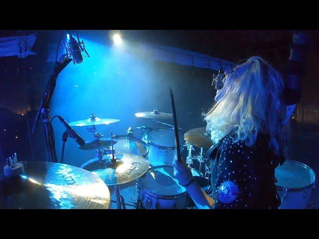 Shania Twain "Blue Storm" - Elijah Wood Drum Cam - Dunedin, NZ 2018