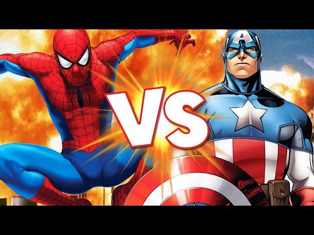 SPIDERMAN VS CAPTAIN AMERICA - Marvel Contest of Champions – Gameplay Part 1 | Pungence