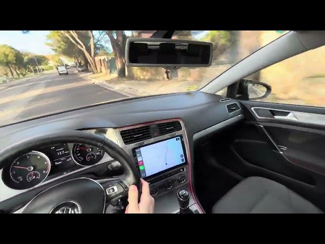 2014 VW GOLF 7 (1.6 TDI 105CV) POV Drive HIGHWAY / TOWN (4k)