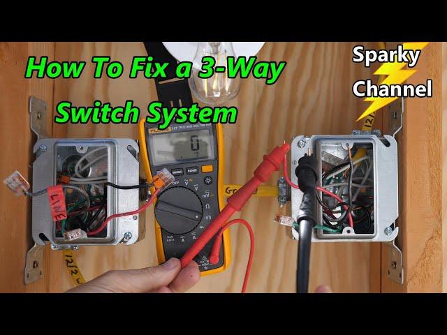 How To Fix a 3-Way Switch System