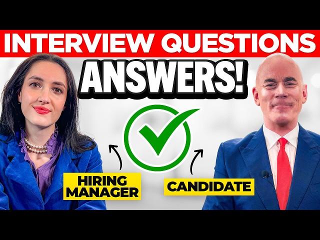 JOB INTERVIEW QUESTIONS AND ANSWERS! (How to Answer the Top 10 Most Difficult Interview Questions!)