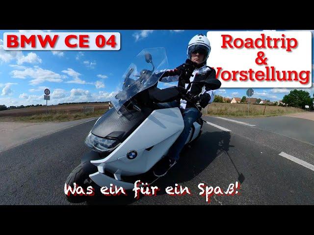 Ladeabbruch beim Roadtrip? Vorstellung & Roadtrip BMW CE 04