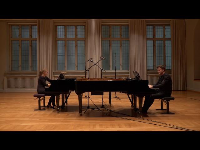 Munch Piano Duo: Rachmaninoff - Suite no 2 for two pianos - Valse, Dajani/Knudsen