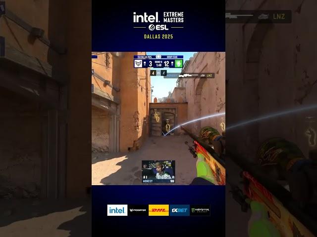 THIS ISN’T LEGAL! m0NESY'S FILTHY DOUBLE WITH A WALLBANG NOSCOPE!  #esl #cs #кс #csgo