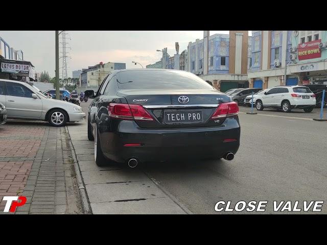 Toyota Camry 3.5Q With TECHPRO Valvetronic Exhaust