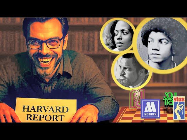 The HARVARD REPORT that KILLED BLACK MUSIC & split Motown & the JACKSON 5