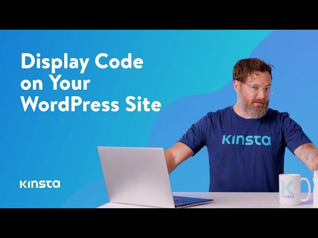 Display Code on a WordPress Site