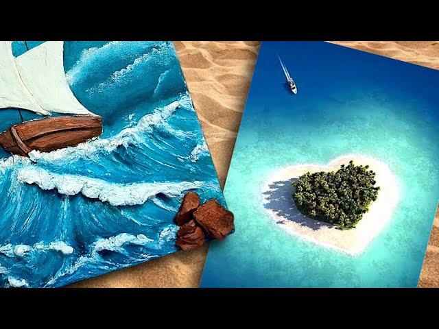 Genius HACKS* to Make Realistic TEXTURE* Painting !