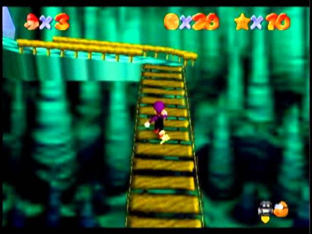 Super Waluigi 64 - Toad's Trap to The Dark World Red Coins