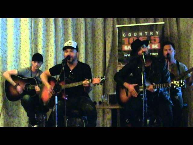 LOCASH Acoustic Performance of 'Drunk, Drunk' in Buffalo